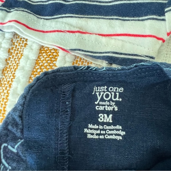 Carter's Baby Boys 4 Pack Rompers Size 3 M - Picture 17 of 17